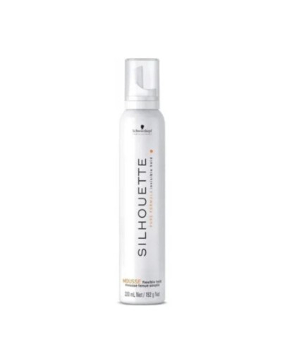 SCHWARZKOPF SILOHUETTE INVISIBLE HOLD MOUSSE FLEXIBLE HOLD 200ML