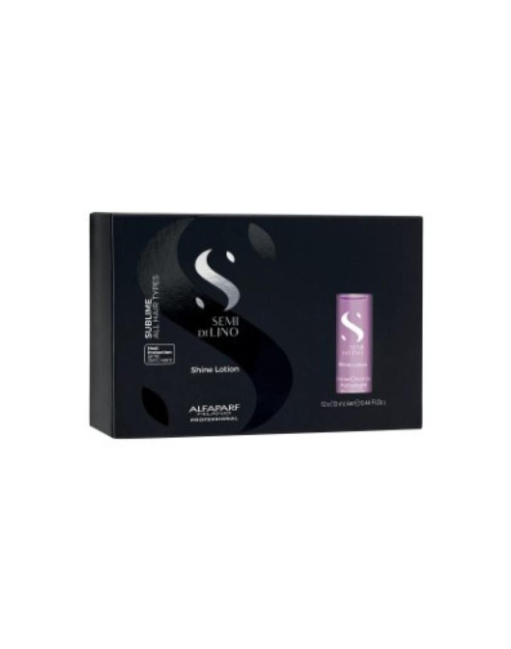 ALFAPARF SEMI DI LINO SHINE LOTION AMPOLLAS ROSADAS 12X13ML