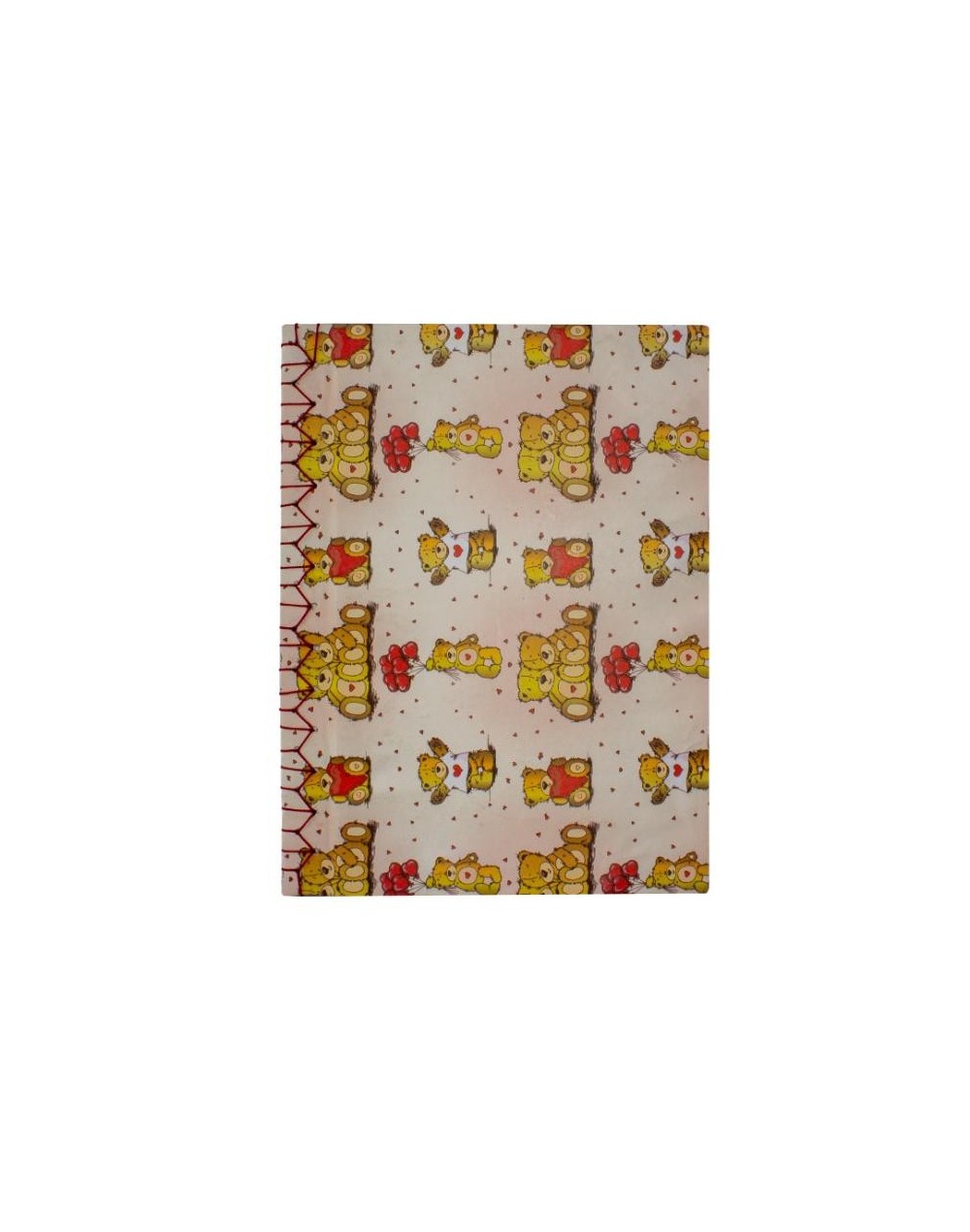 Libreta Japonesa Osos hilo rojo