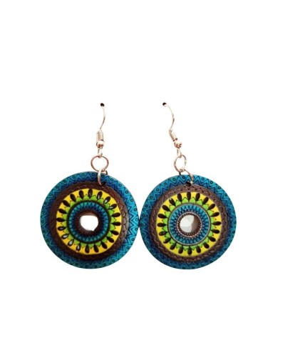 ARETES EN TOTUMO ETNICO 08