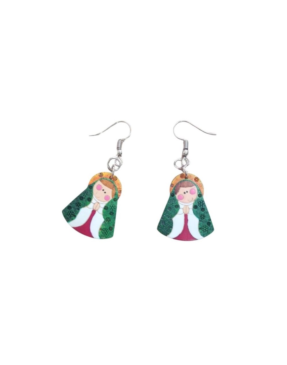 ARETES EN TOTUMO VIRGENCITA 03
