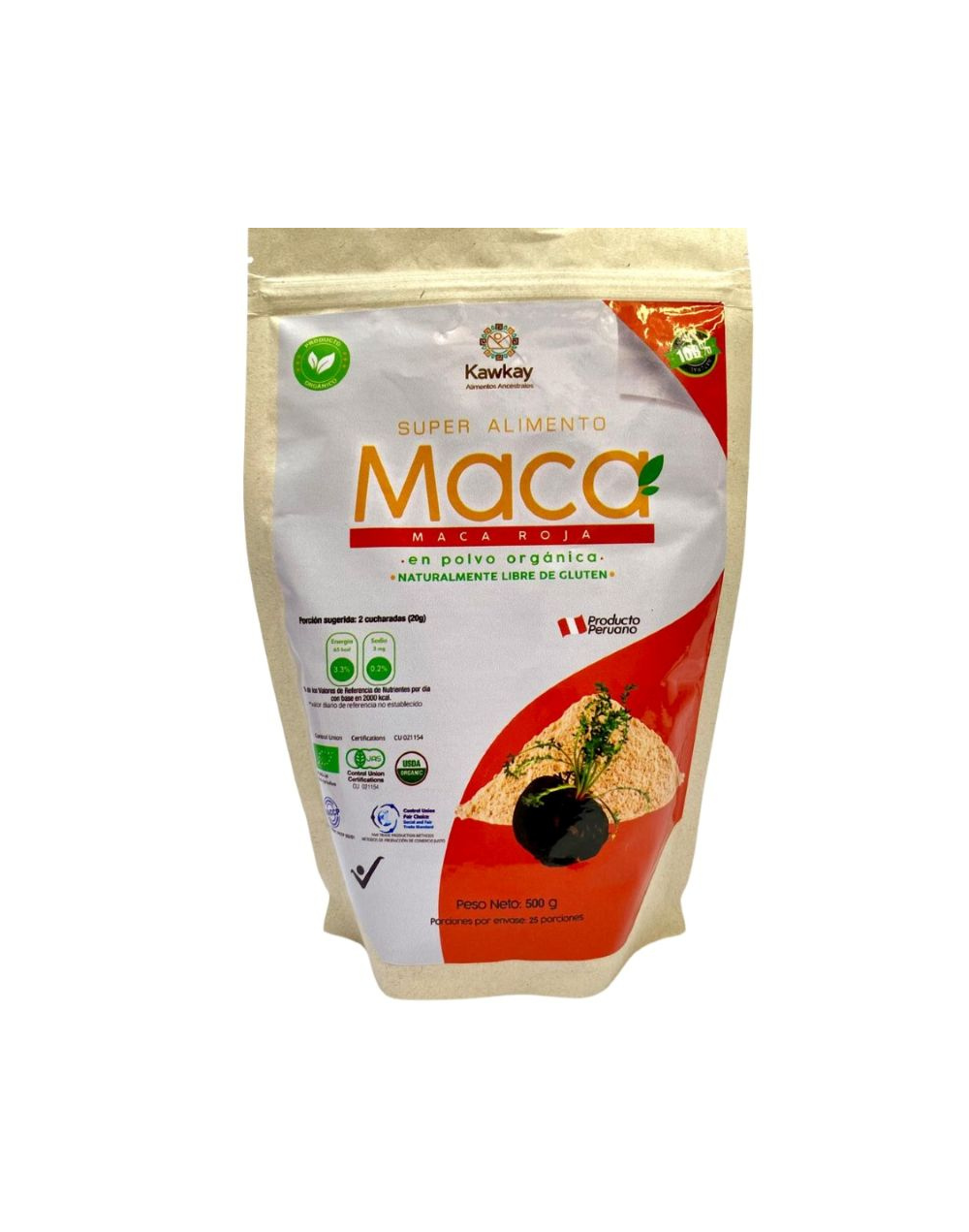 MACA ROJA ORGÁNICA LIBRA