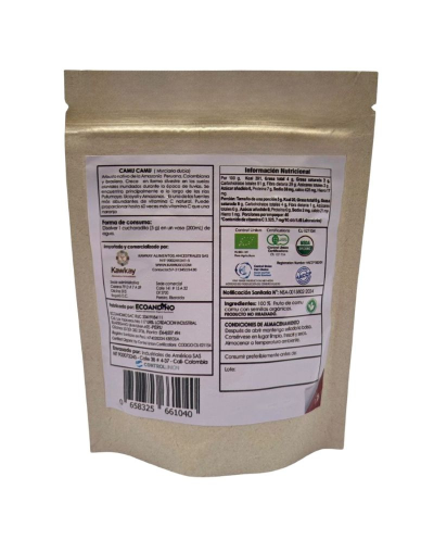 Camu camu integral orgánico