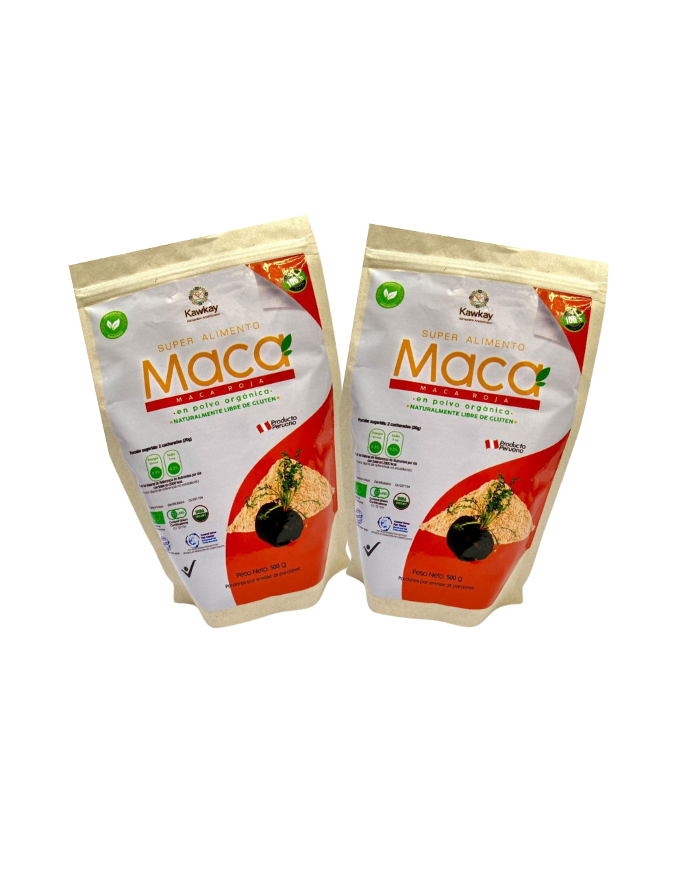 MACA ROJA ORGÁNICA KILO
