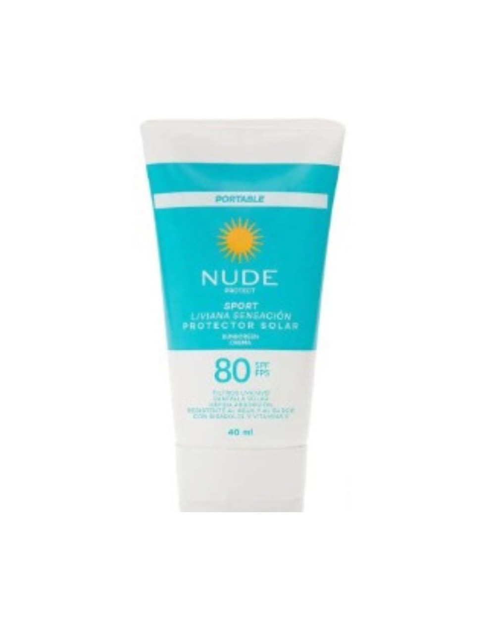 NUDE PROTECT SPORT PROTECTOR SOLAR 80SPF 40ML