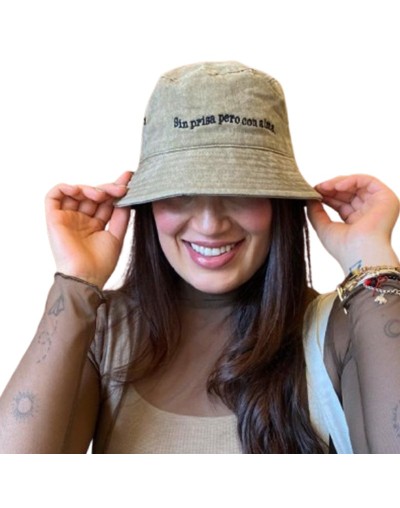 Gorro Pescador SIN PRISA PERO CON ALMA