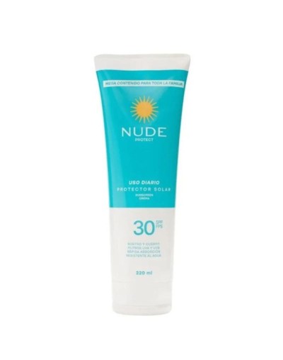 NUDE PROTECT USO DIARIO PROTECTOR SOLAR 30 SPF 220ML