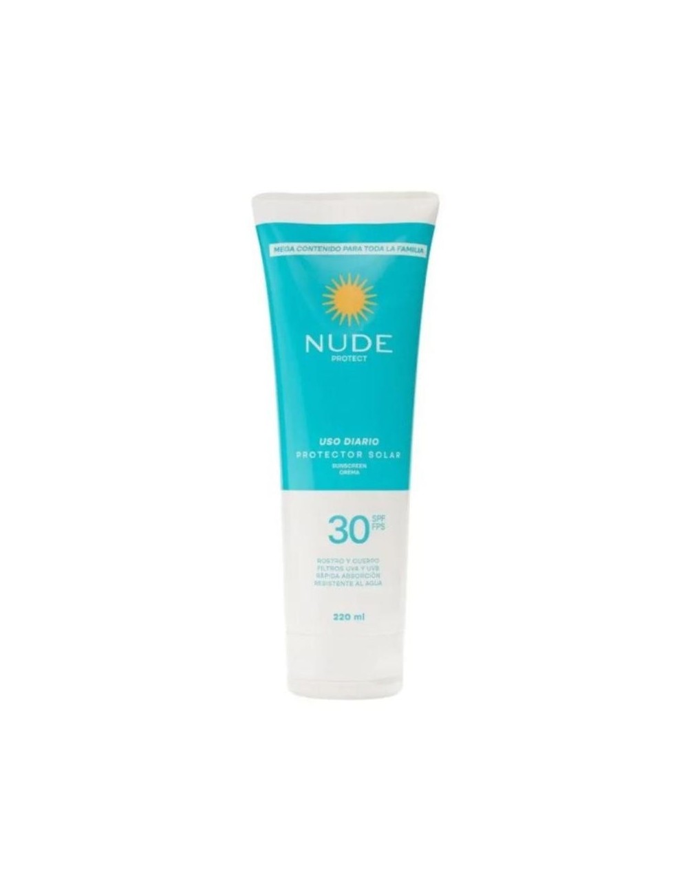 NUDE PROTECT USO DIARIO PROTECTOR SOLAR 30 SPF 220ML