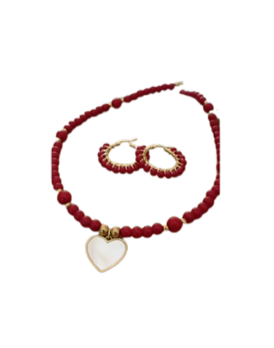 Collar Piedra Roja