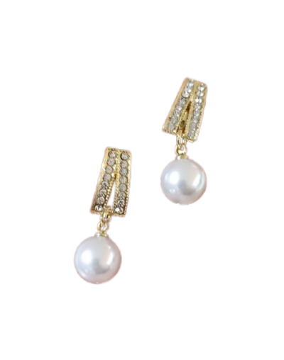 Aretes Perlas Shell