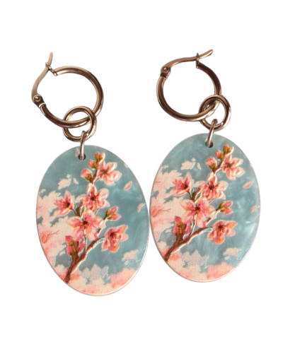 Aretes Sakura Paint 