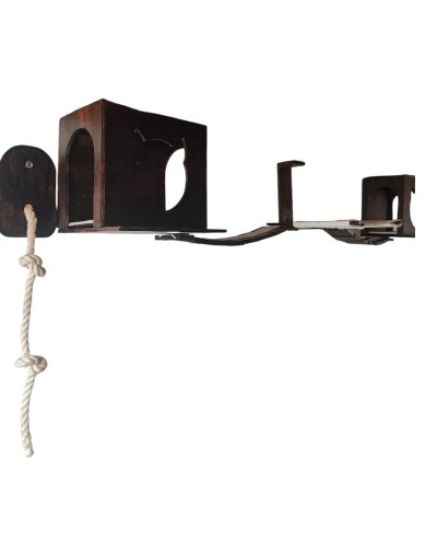 Combo Confianza gimnasio para gatos en madera