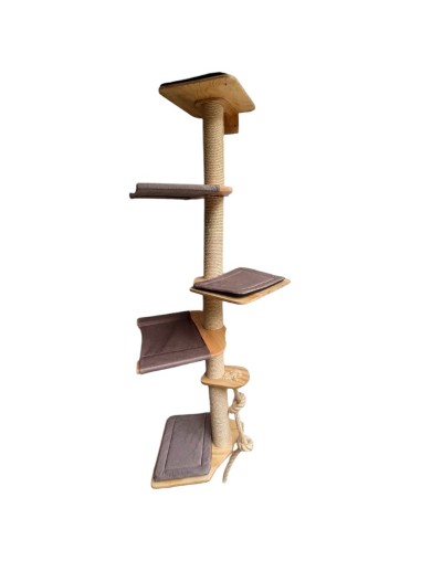 Gimnasio Escaladores para gatos en torre de 5 niveles