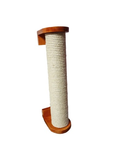 Esencial Rascador para gatos pared con bases en madera 50 cms