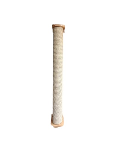 Esencial Rascador para gatos pared con bases en madera 100 cms