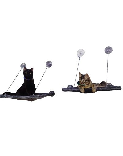 Increíble Hamaca para gatos de ventana en PVC Tela tapicería