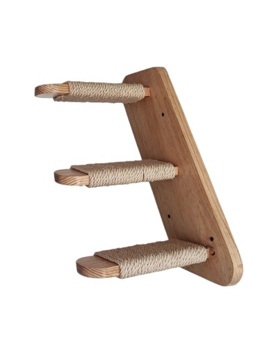 Escaleras de pared gimnasio rascador para gatos madera
