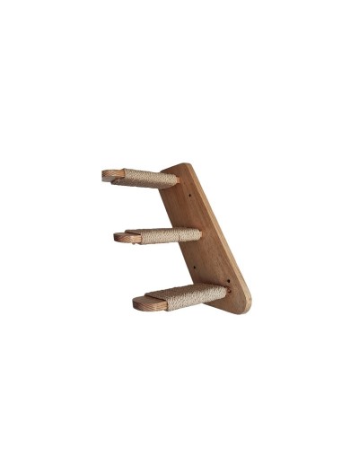 Escaleras de pared gimnasio rascador para gatos madera