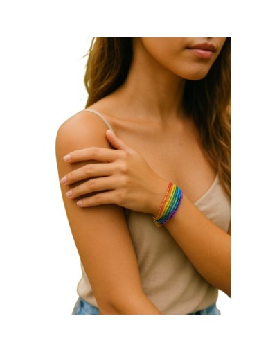 Pulsera, arcoíris