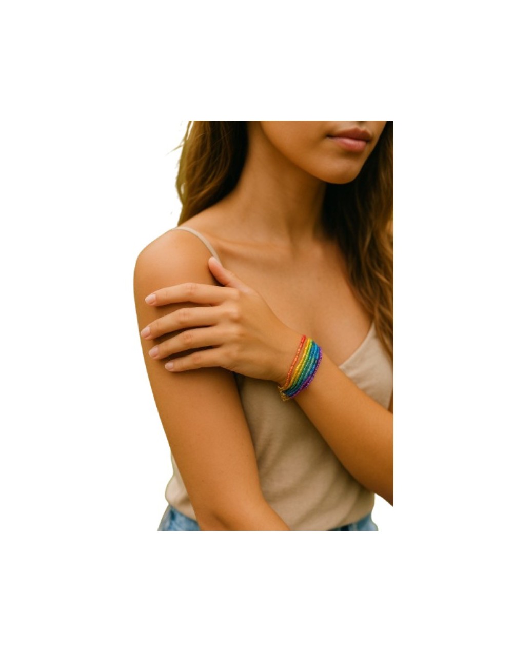 Pulsera, arcoíris