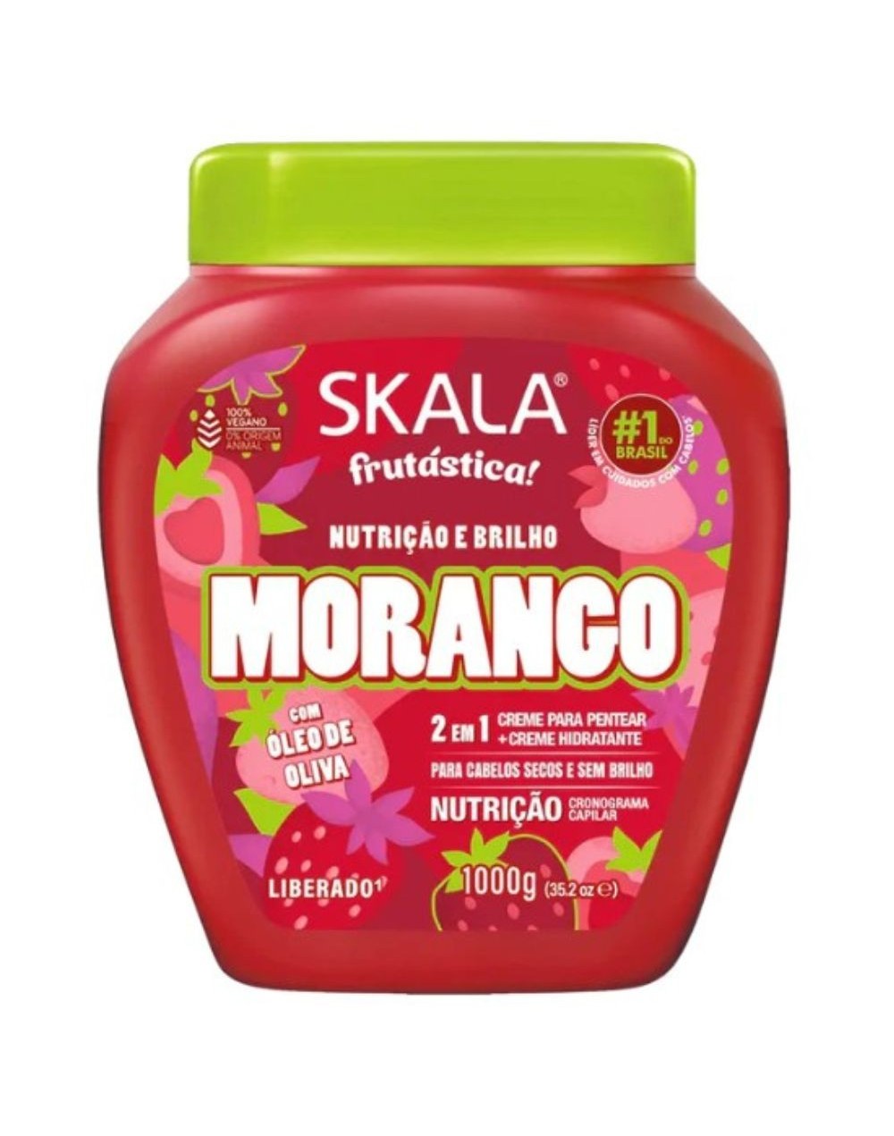 SKALA 2 EN 1 FRUTASTICA MORANGO 1000