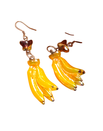 Banana Aretes