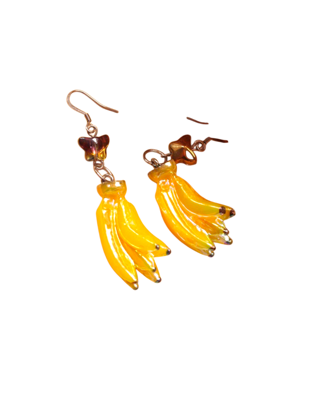 Banana Aretes