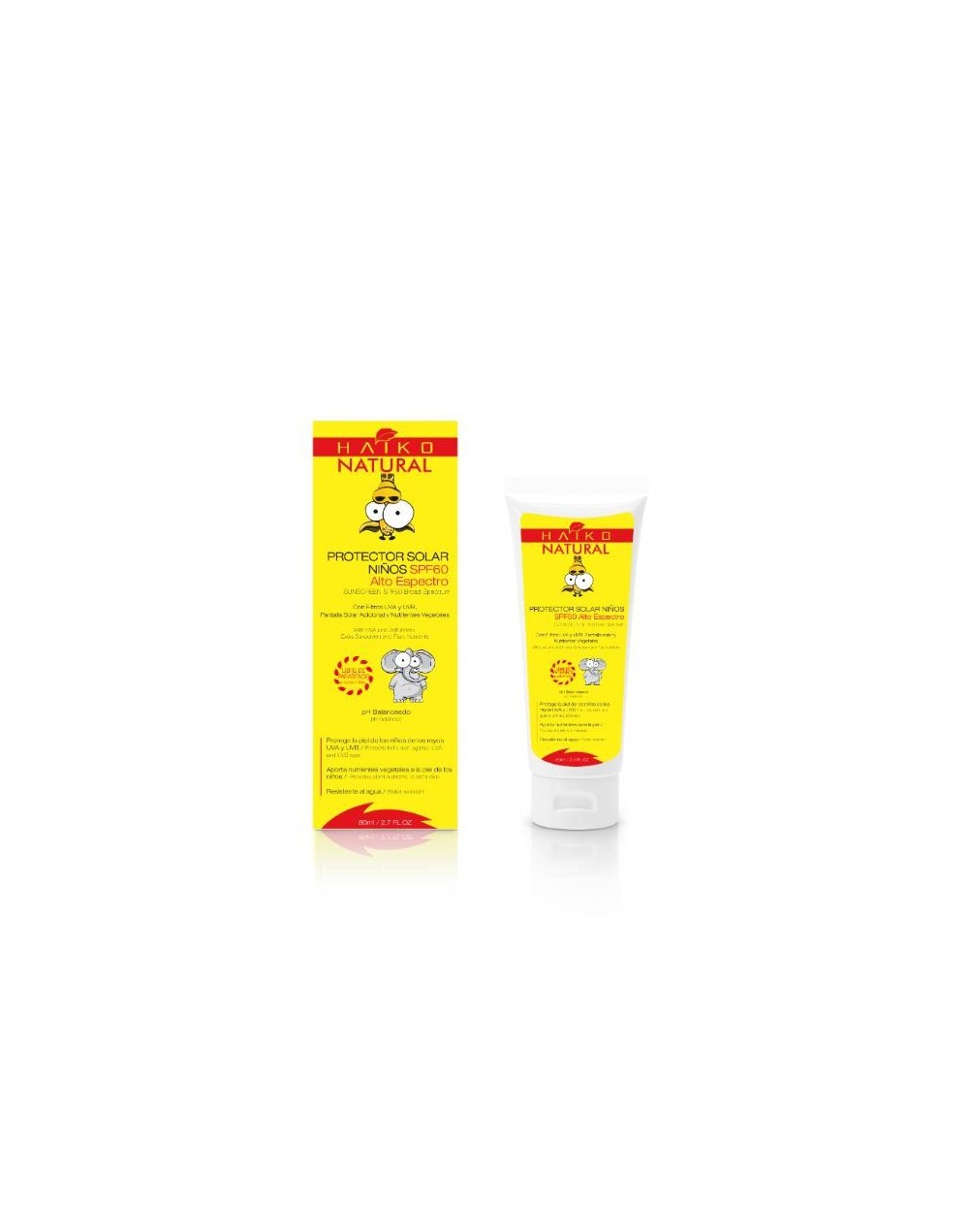 Protector Solar para Niños SPF60
