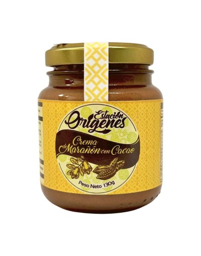 Crema de Marañón con Cacao del Quindio