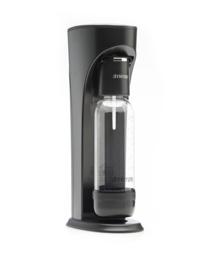 KIT DRINKMATE MÁQUINA PARA HACER BEBIDAS CON GAS COLOR NEGRO