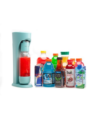 Máquina para gasificar Cualquier Bebida Drinkmate-Color Azul