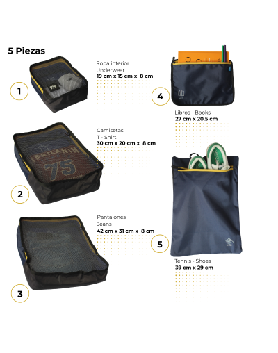 Organizador de Ropa PRO – Chuzpaz Go