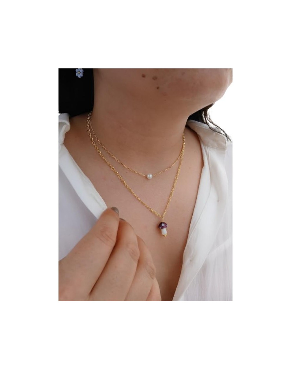 Cadena doble de Hongo