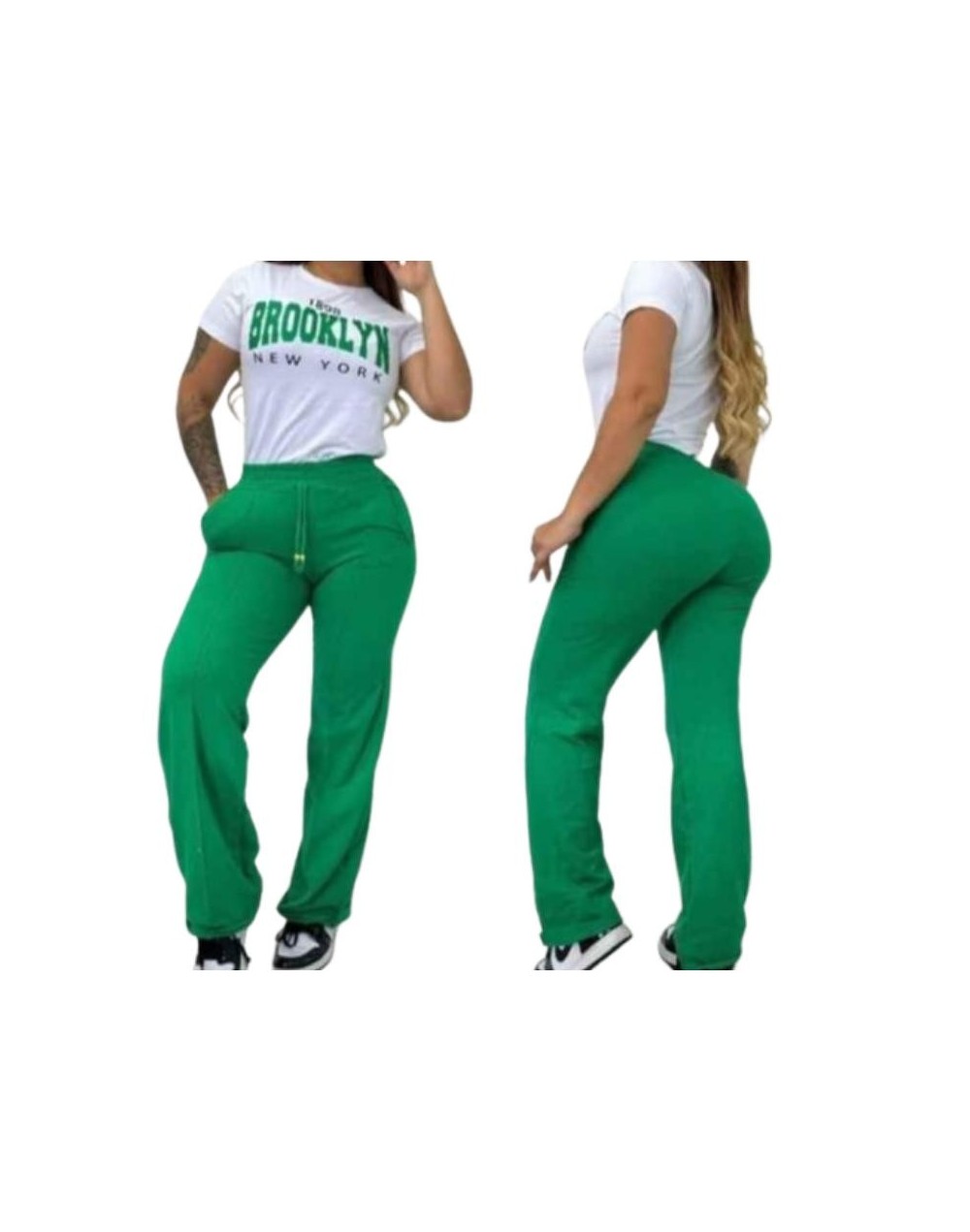 Conjunto pantalón y camiseta para dama