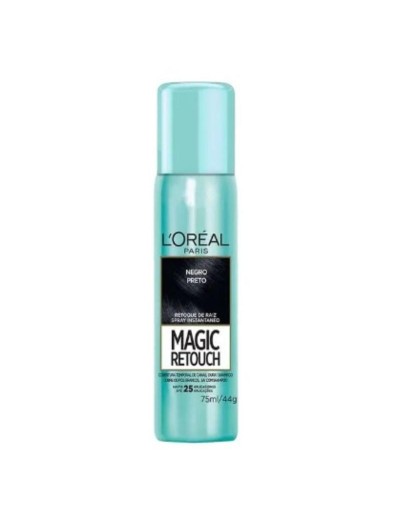 LOREAL MAGIC RETOUCH NEGRO-PRETO 75ML