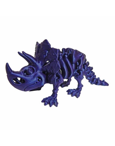 Dinosaurio Triceratops impresion 3D articulado 