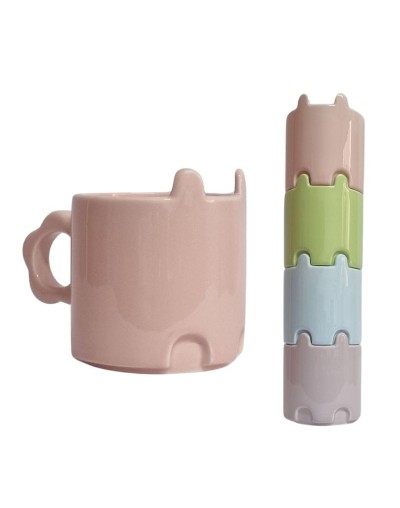Set mug apilable x 4 Orejitas