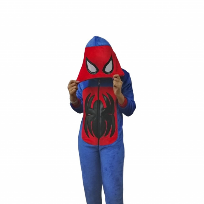Pijama kirugumi spiderman talla 4