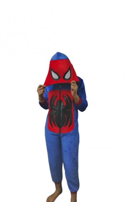 Pijama kirugumi spiderman talla 6-16