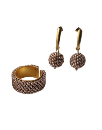 Set Laurence Anillo/aretes