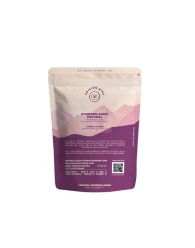 Café edición aire bourbon aruzi natural presentación 250g