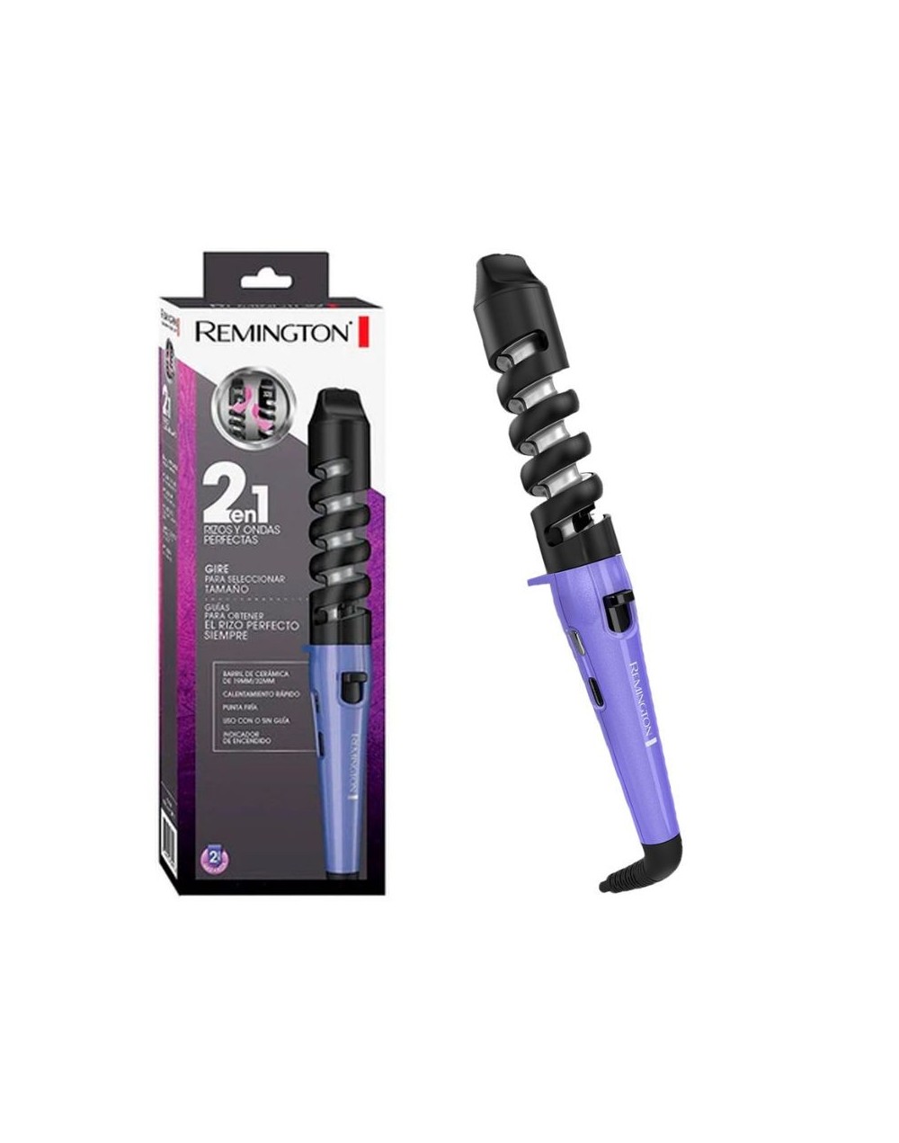 RIZADOR REMINGTON 2 EN 1