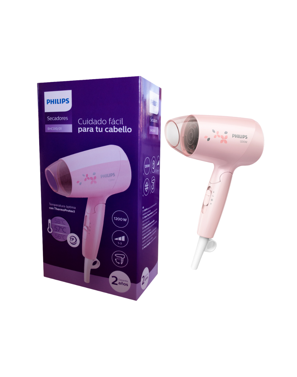 Secador Portable BHC010/10 | Philips