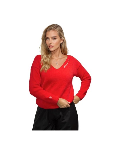EMC922U18  Buzo Serena Color Rojo Talla Unica