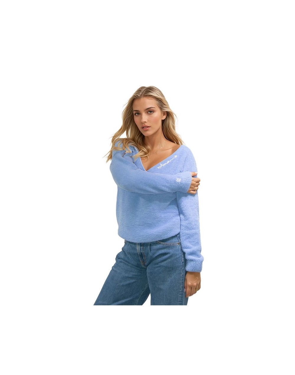 EMC922U04 Buzo Serena Color Azul Claro Talla Unica