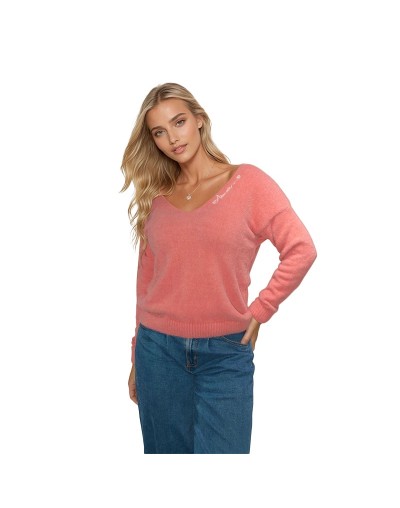 EMC922U14 Buzo Serena Color Coral Talla Unica