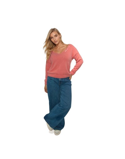 EMC922U14 Buzo Serena Color Coral Talla Unica