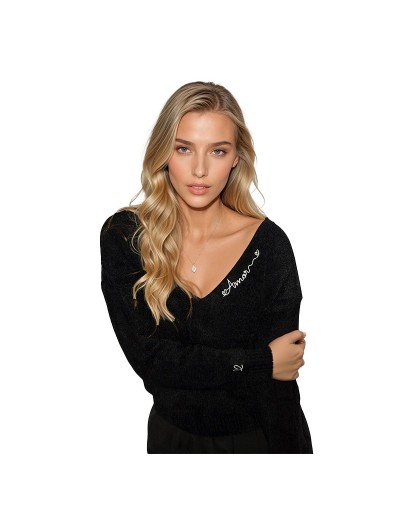 EMC922U01 Buzo Serena Color Negro Talla Unica