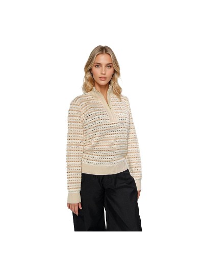 MMA916M09 Camisero Isolda Color Beige/Almendra Talla S/M