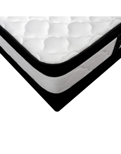 Colchón doble Atenas  Base cama Entera  Cabecero  Almohadas